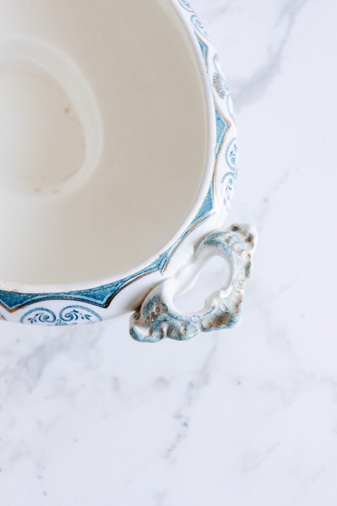 rare johnson brothers aqua regent creamer, sugar bowl, and covered dish set