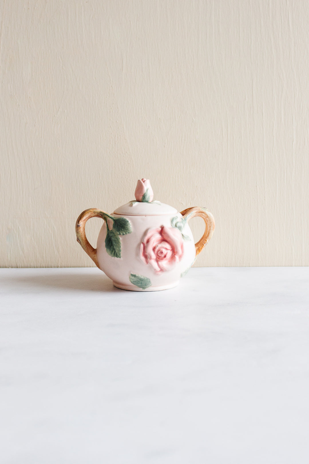vintage Fitz & Floyd “blush rose” tea set