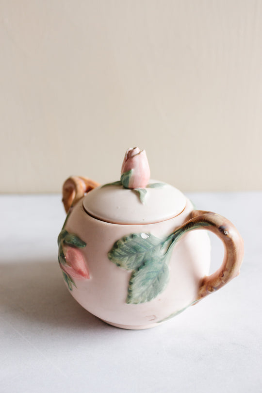 vintage Fitz & Floyd “blush rose” tea set