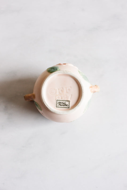 vintage Fitz & Floyd “blush rose” tea set