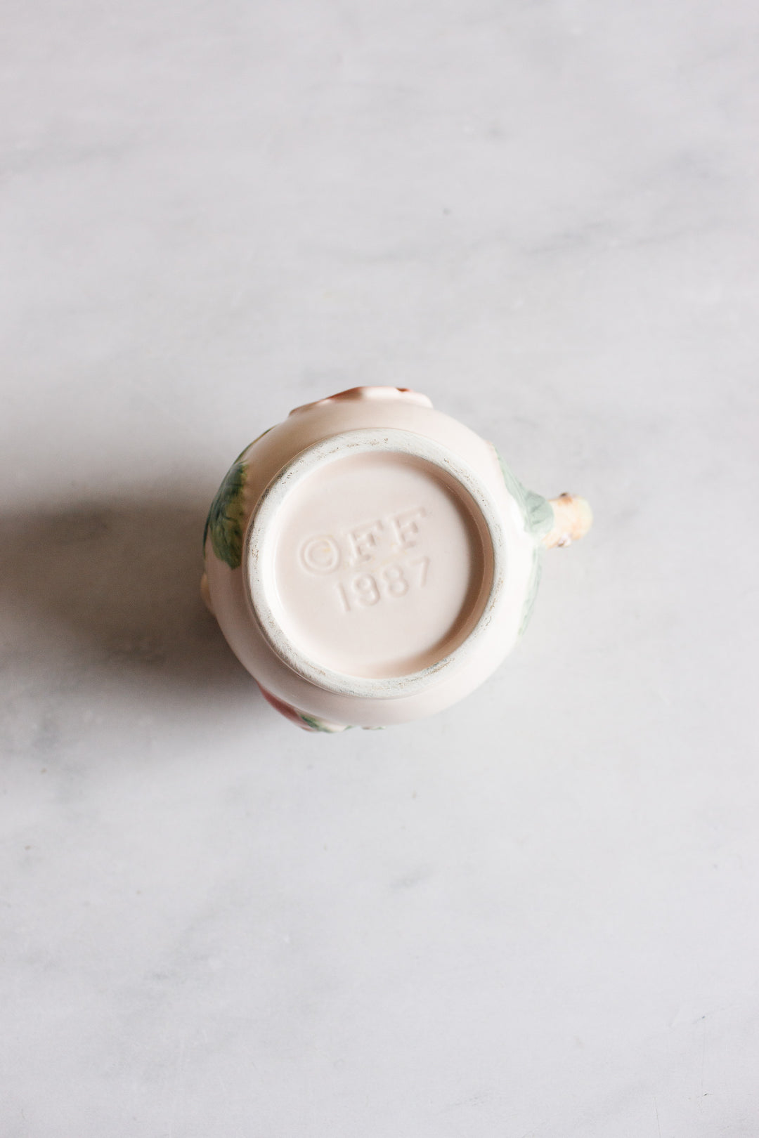 vintage Fitz & Floyd “blush rose” tea set