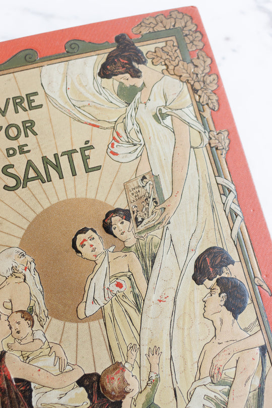 art nouveau medical Bilz book