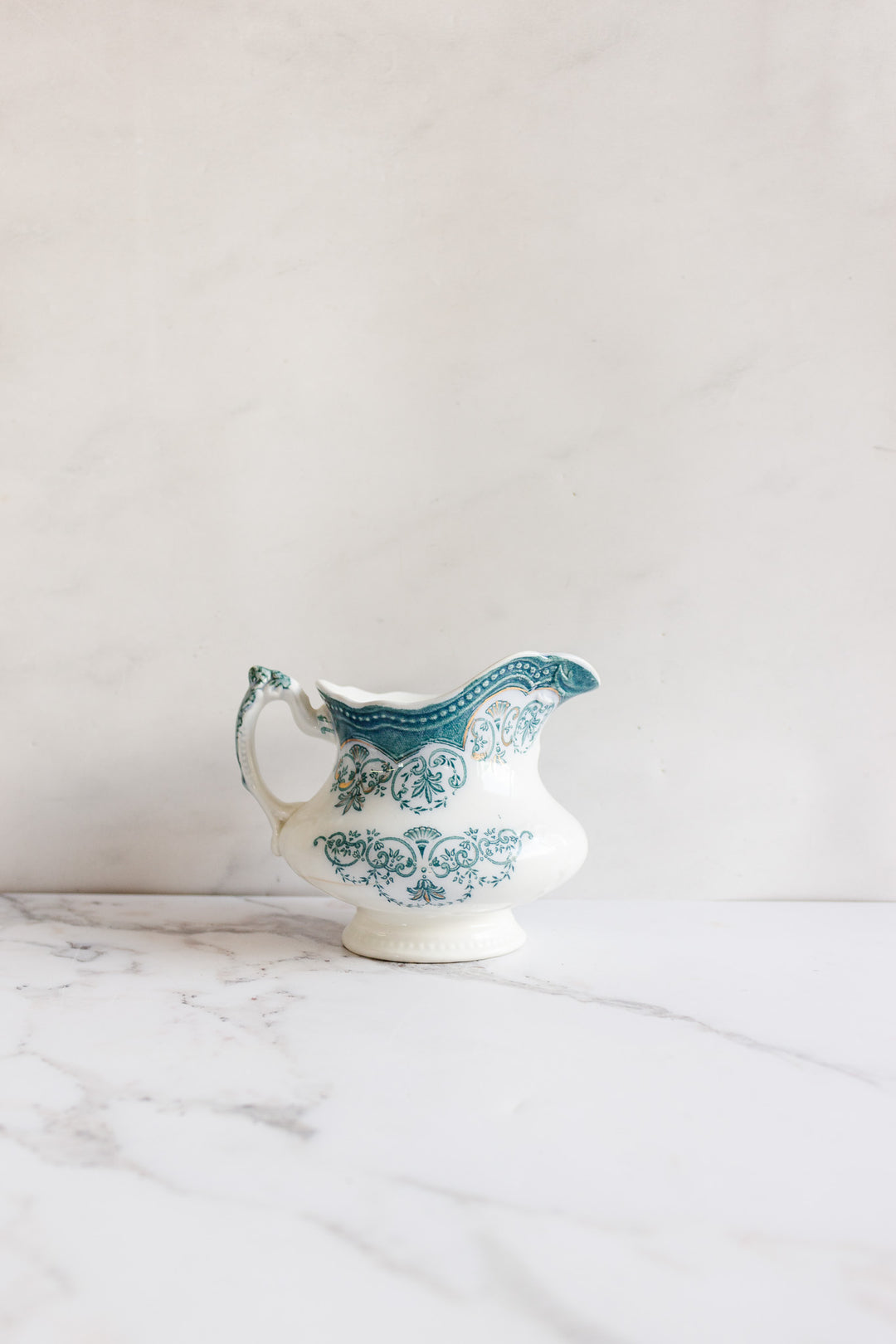 rare johnson brothers aqua regent creamer, sugar bowl, and covered dish set