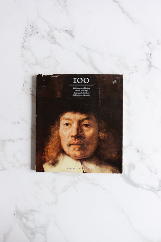 100 Dutch paintings vintage book