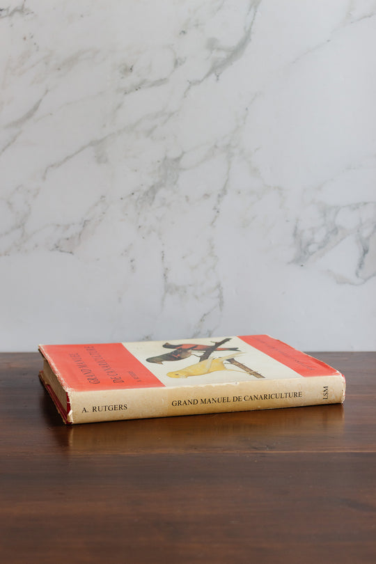 vintage french book "grand manuel de carniculture"