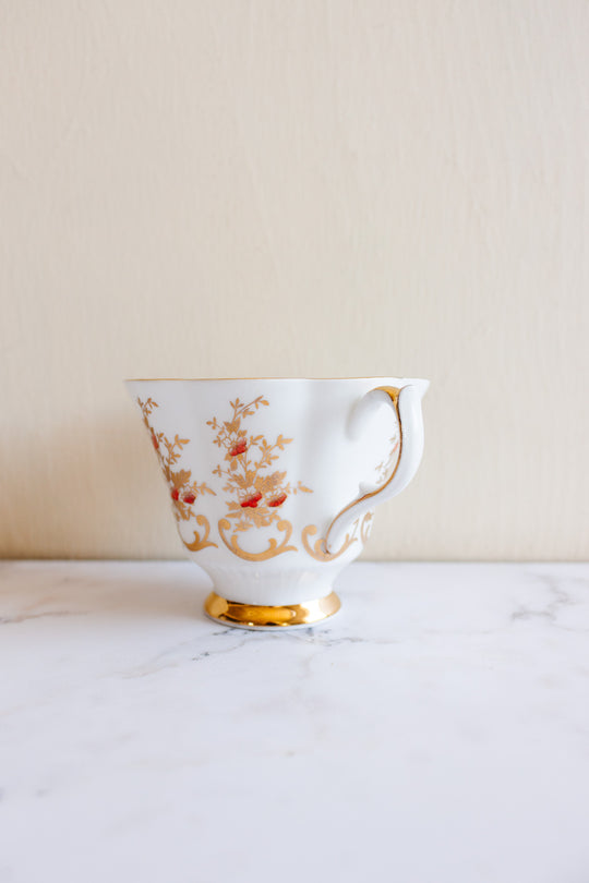 vintage queen anne bone china teacup