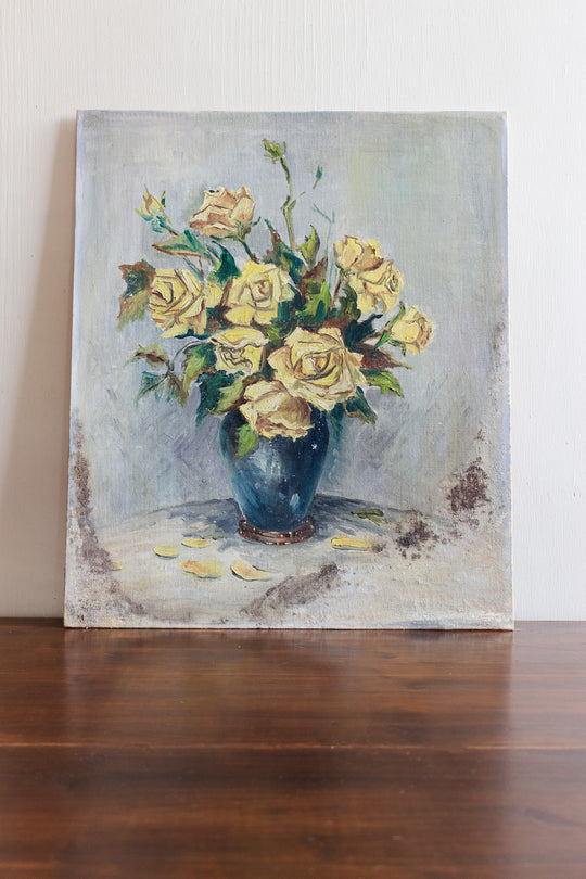 les roses jaunes