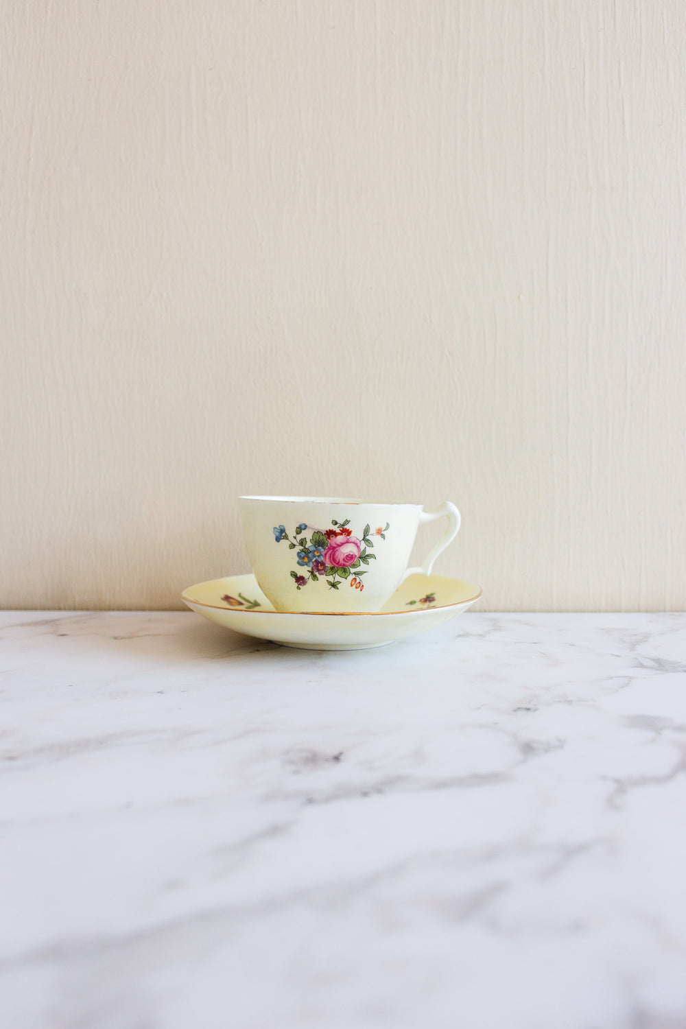 midcentury crown staffordshire teacup