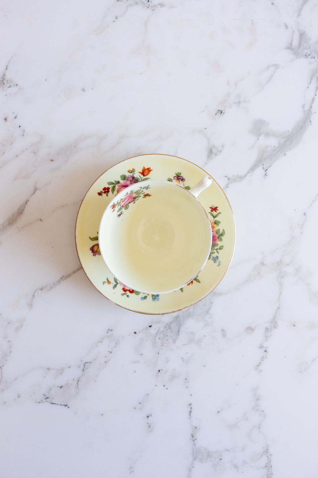 midcentury crown staffordshire teacup