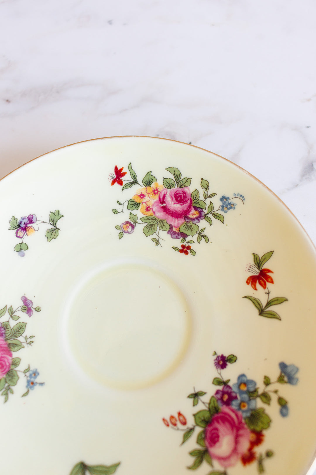 midcentury crown staffordshire teacup