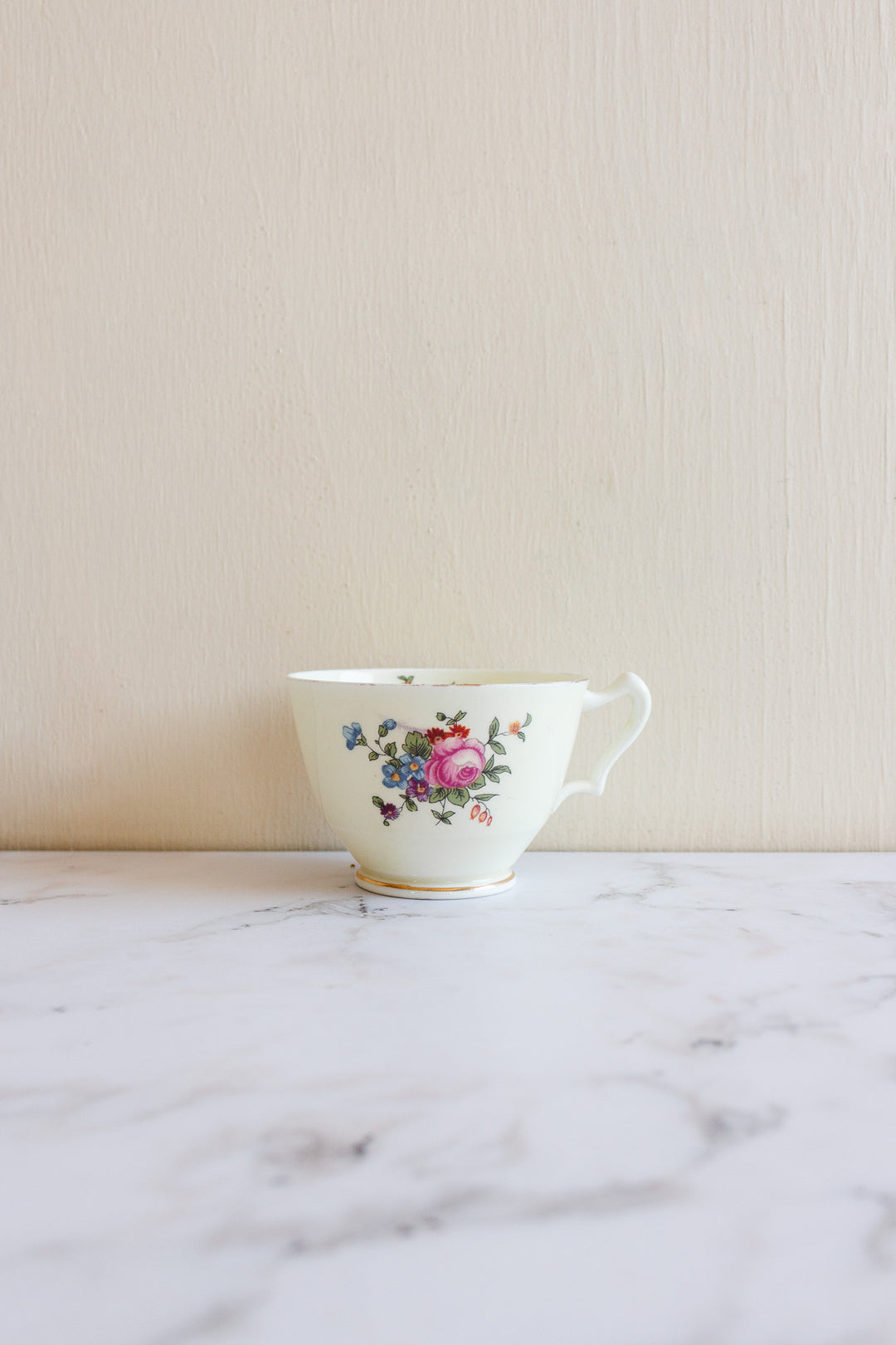 midcentury crown staffordshire teacup