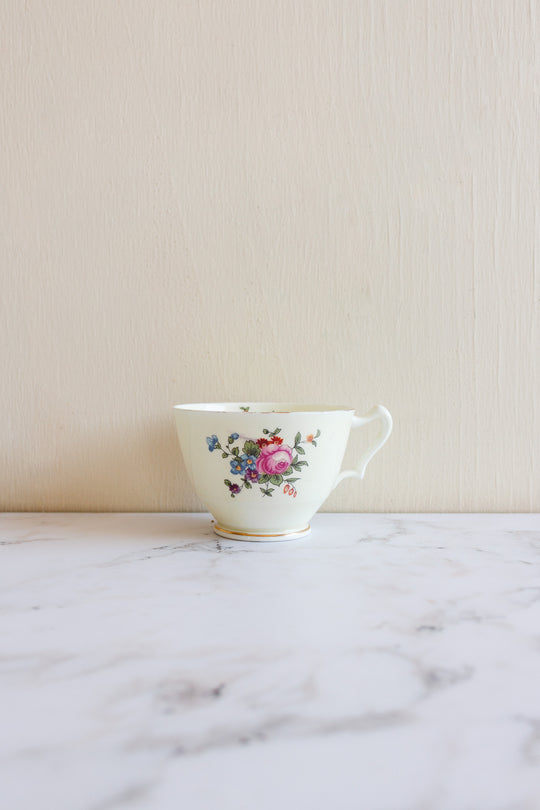 midcentury crown staffordshire teacup