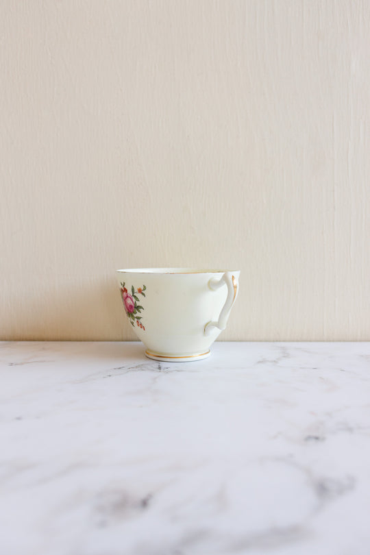 midcentury crown staffordshire teacup