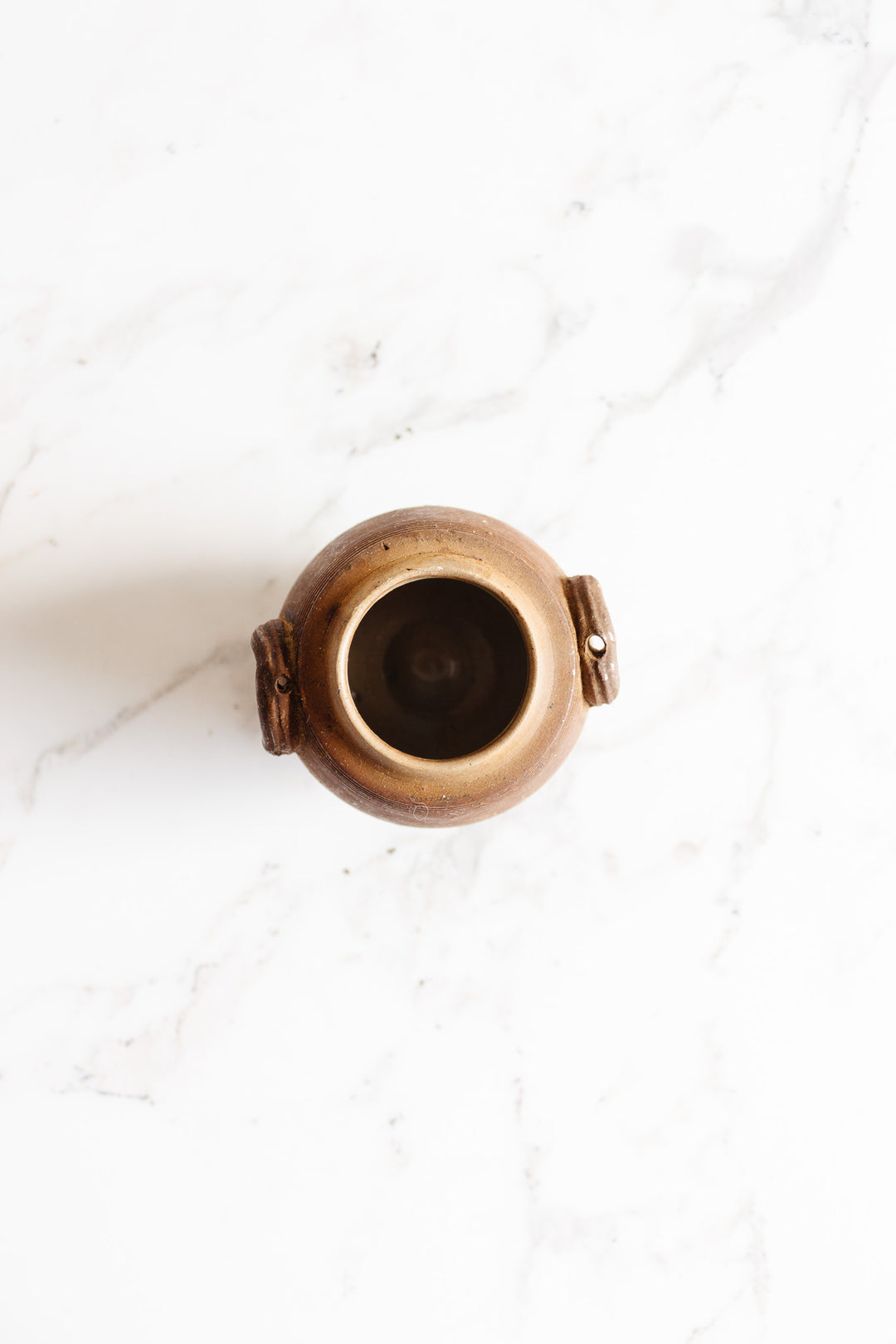 antique french petite confit pot