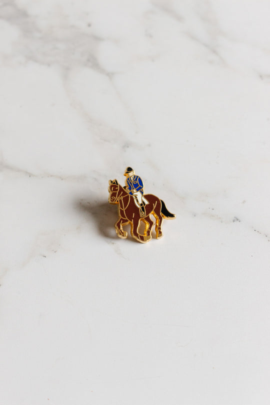 vintage french equestrian pins