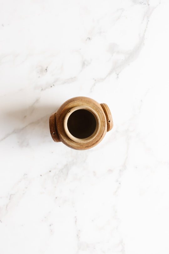 antique french petite confit pot