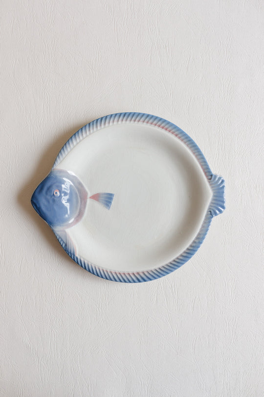1930s french art nouveau fish service by moulin des loups