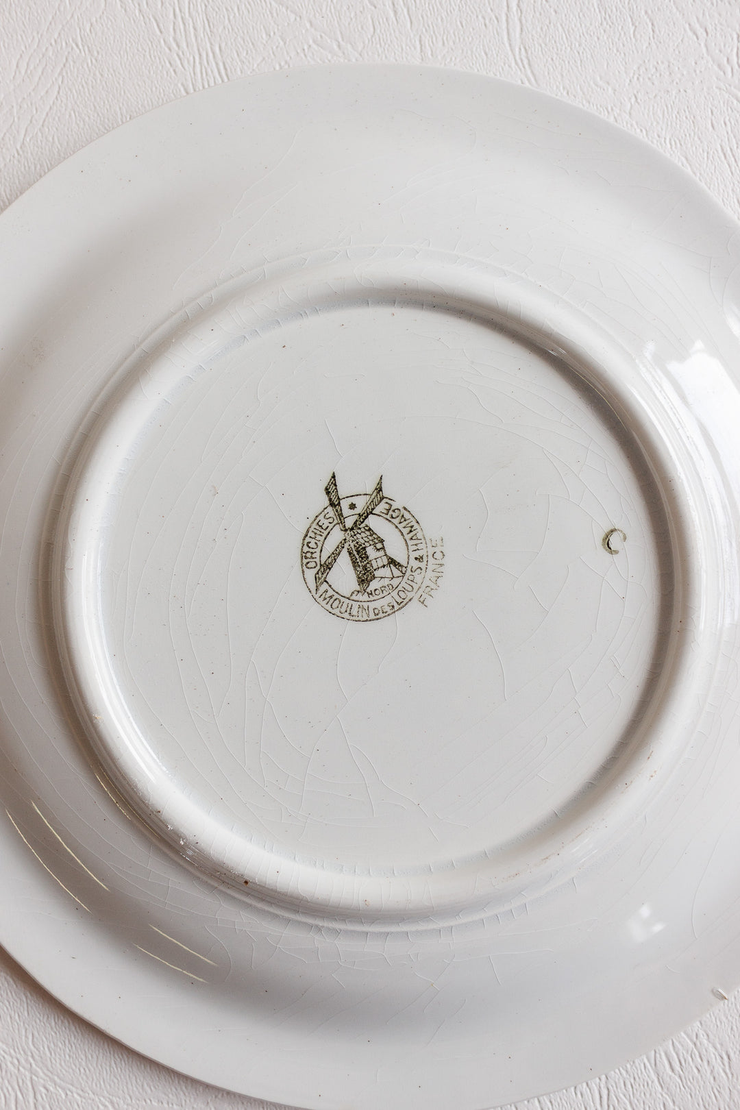 1930s french art nouveau fish service by moulin des loups