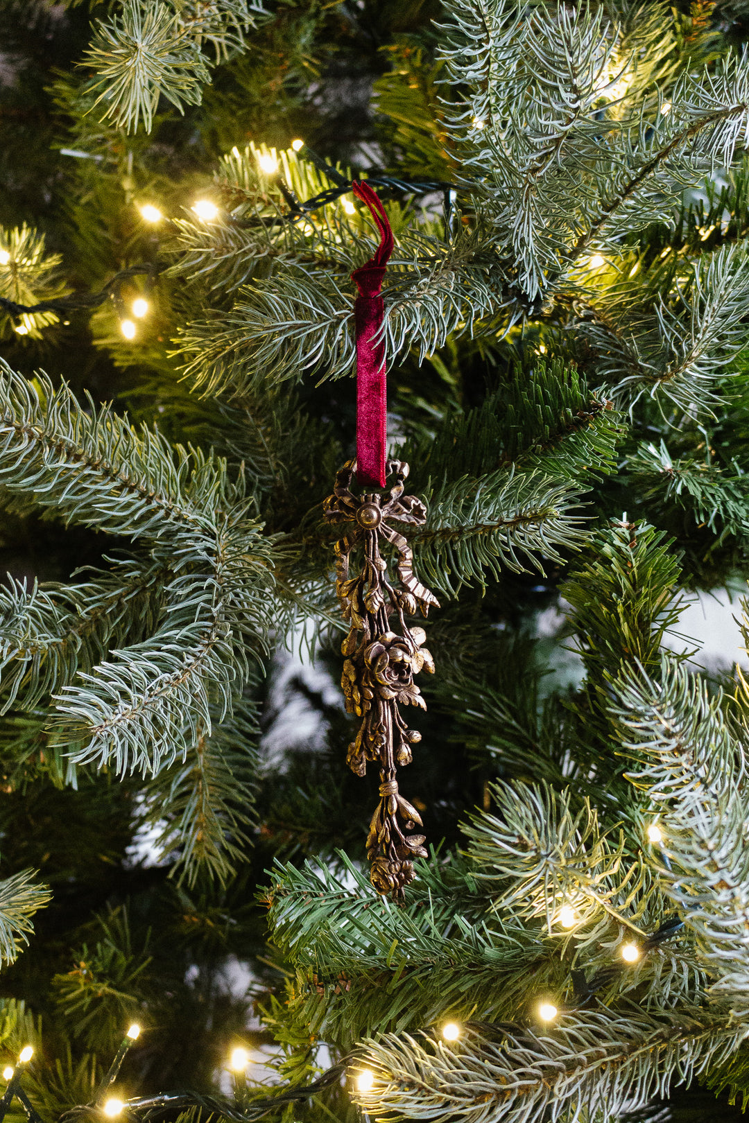 antique french long ormolu furniture mount