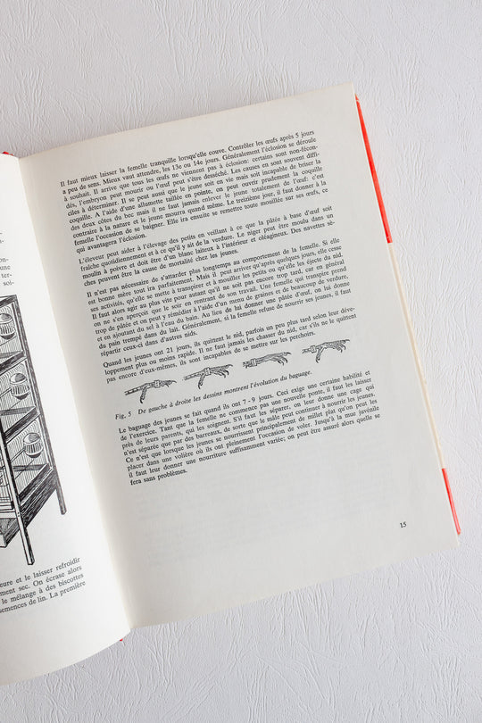 vintage french book "grand manuel de carniculture"