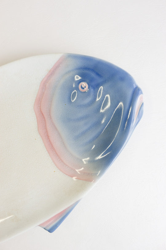 1930s french art nouveau fish service by moulin des loups