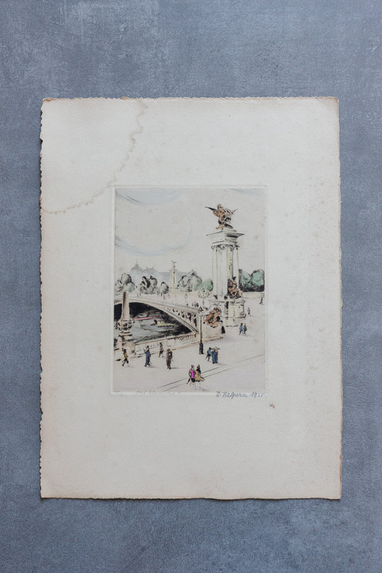 pont en paris 1925