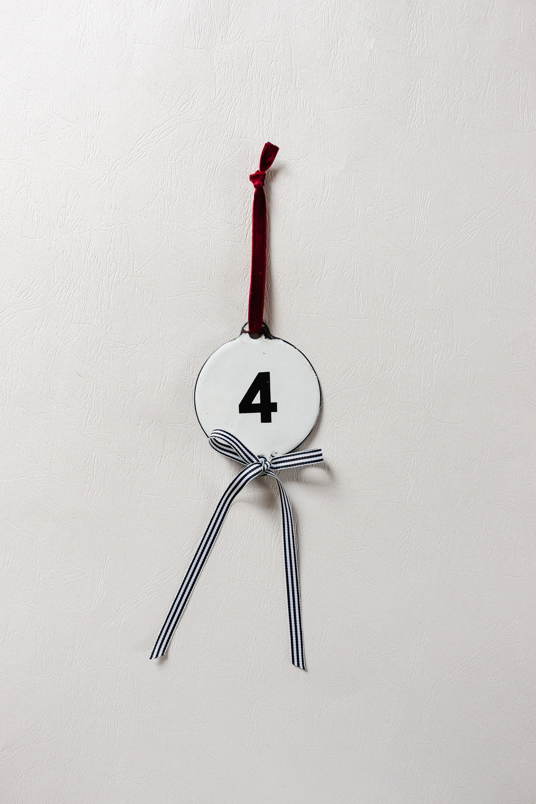 antique german enamel train sign