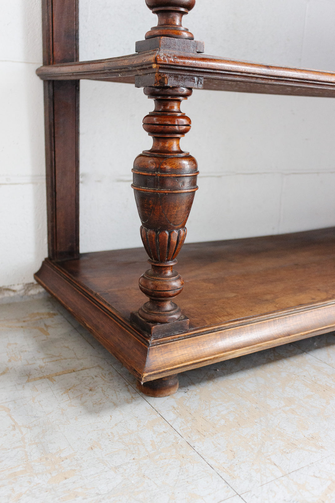 antique french Louis XVI marble top buffet