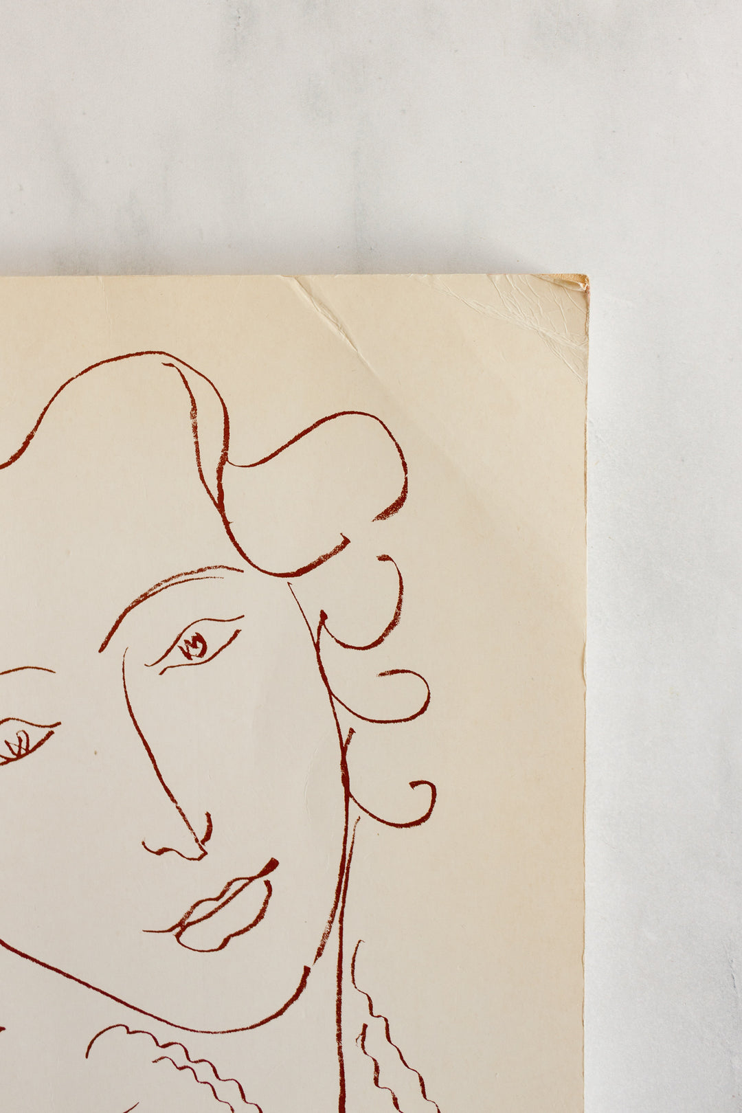 vintage Matisse art book "florilege des amours de ronsard"