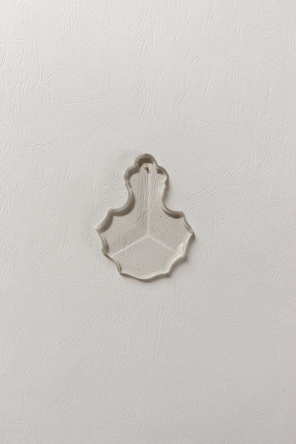 antique french pendalogue crystal ornament