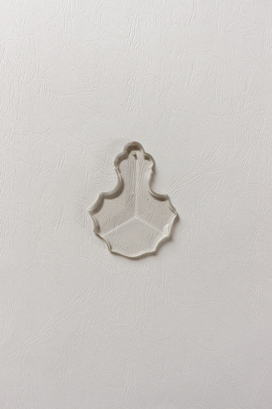 antique french pendalogue crystal ornament