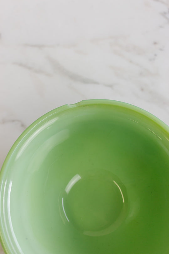 antique french jadeite lidded bonbonnière