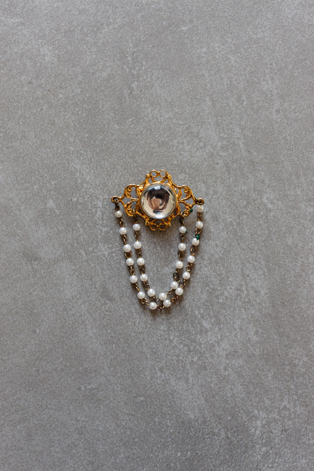 collection of 4 vintage french brooches fantasie ii