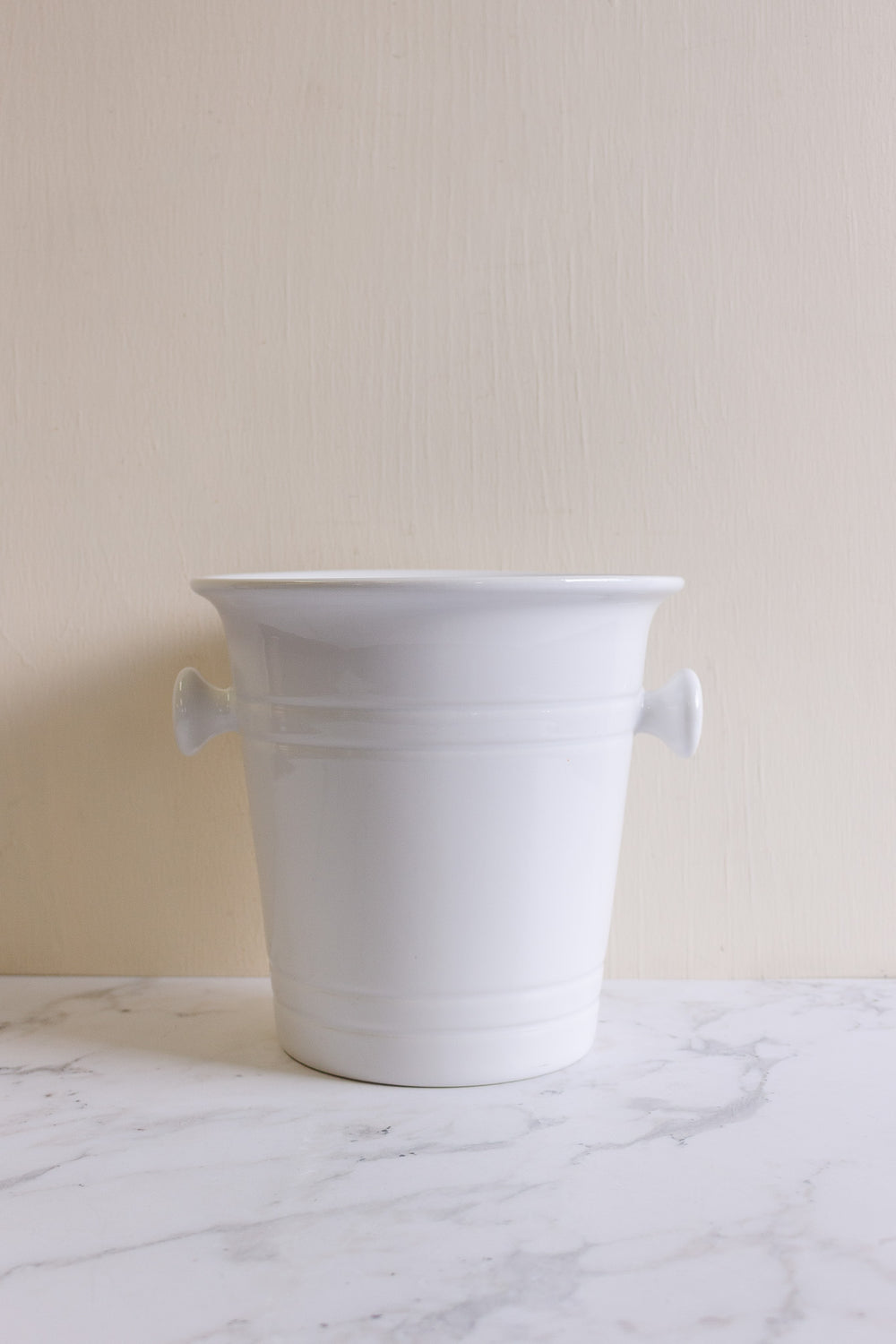 midcentury revol france ironstone champagne bucket