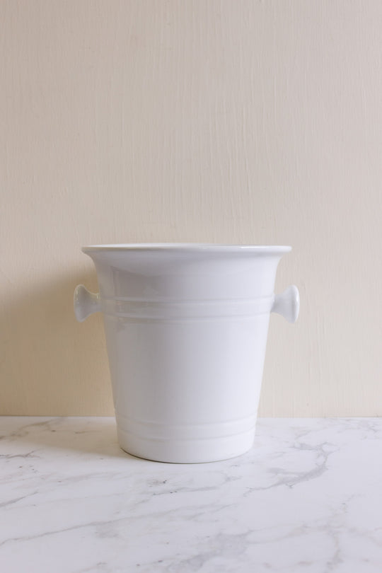 midcentury revol france ironstone champagne bucket