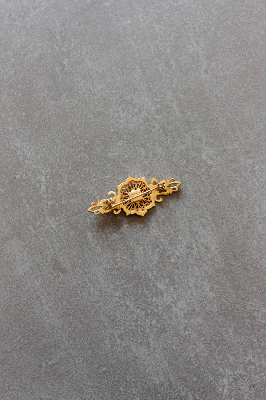 collection of 4 vintage french brooches fantasie ii