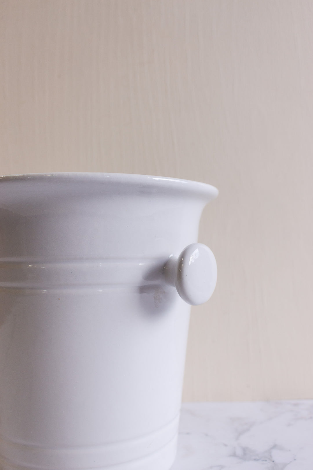 midcentury revol france ironstone champagne bucket