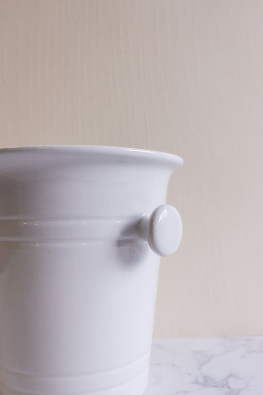 midcentury revol france ironstone champagne bucket