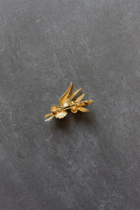 collection of 4 vintage french brooches fantasie ii