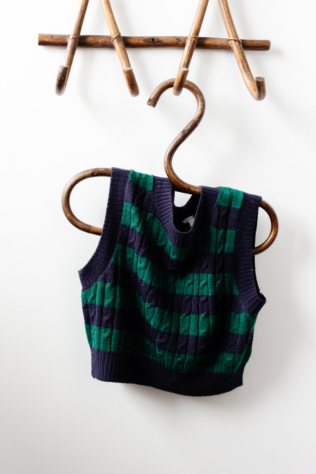 1960s french bamboo hanger