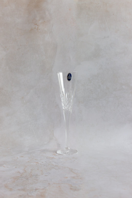 new old stock vintage 17 piece set, royal doulton hand made crystal