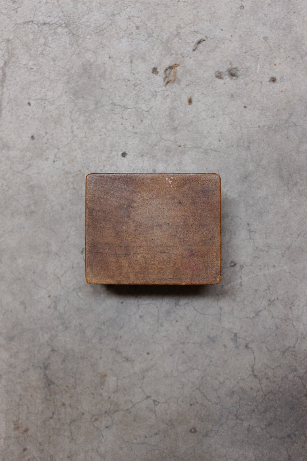 antique french olive wood Vichy souvenir box