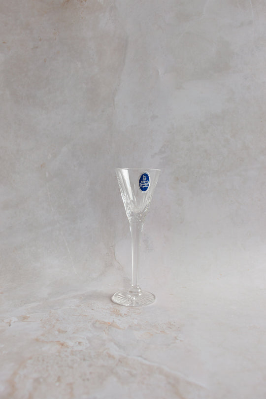 new old stock vintage 17 piece set, royal doulton hand made crystal