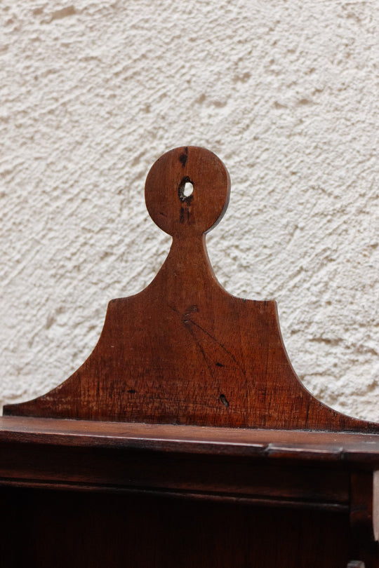 19th century french walnut knife rest box