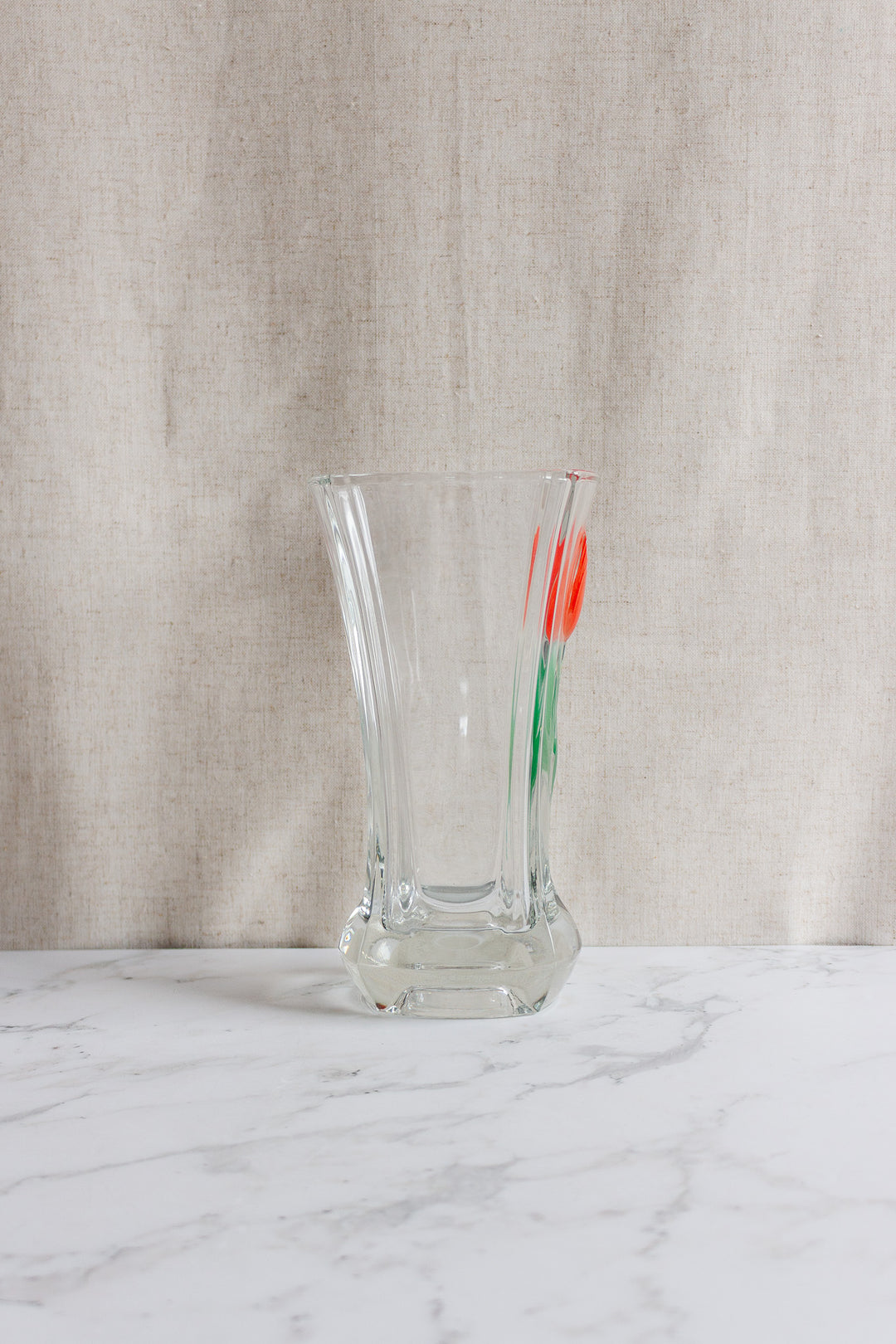 rare vintage french luminarc tulip vase