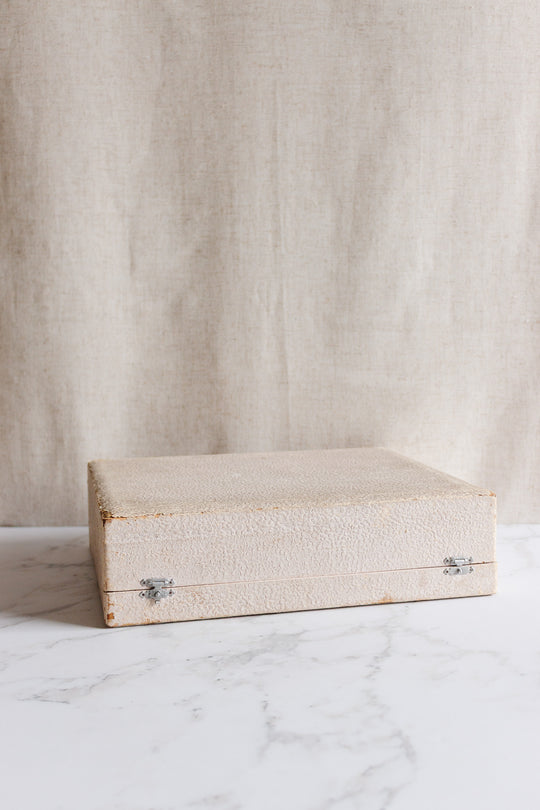 antique longwy children's dish boxed set