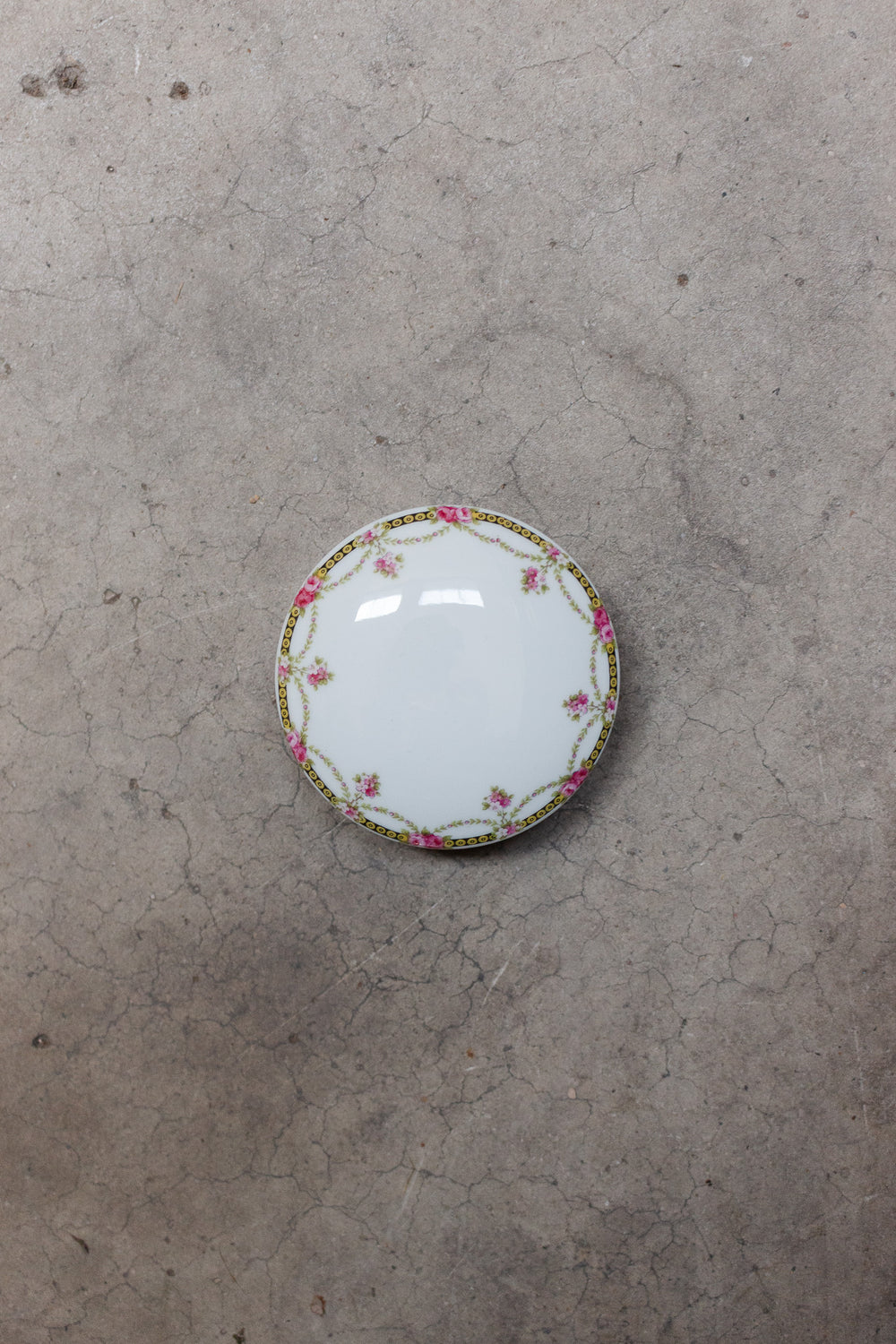 antique french limoges floral porcelain jewelry box