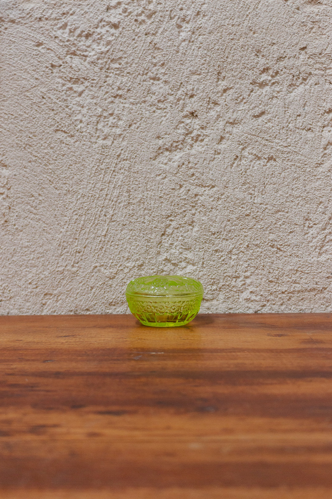 rare antique french green uranium glass trinket box