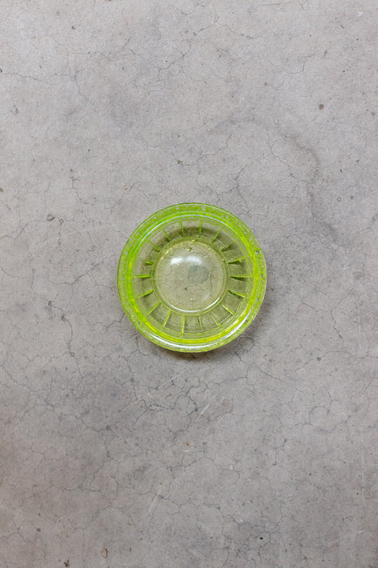rare antique french green uranium glass trinket box