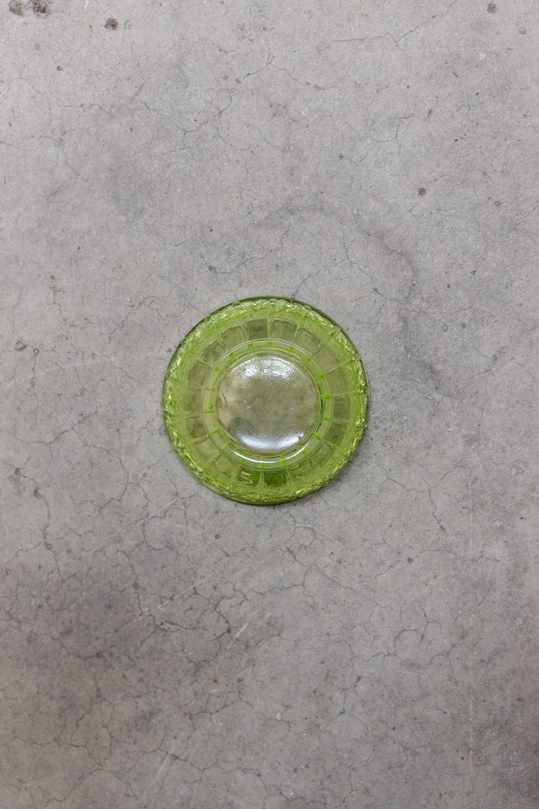 rare antique french green uranium glass trinket box